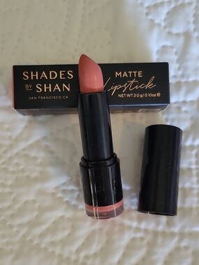 Shades By Shan Matte Lipstick — Pink Nude
